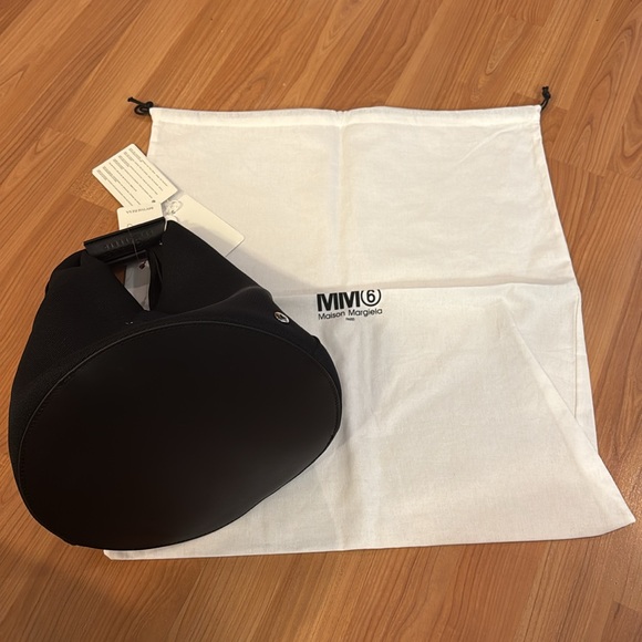 MM6 Maison Margiela Japanese mesh tote bag. Leather trim. Dust bag included. - Picture 7 of 14